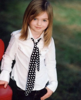 Морган Лили в детстве