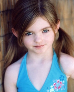 Морган Лили в детстве