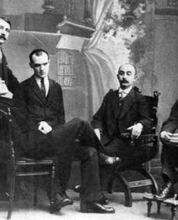 Михаил Матюшин, Алексей Крученых, Павел Филонов, Иосиф Школьник, Казимир Малевич