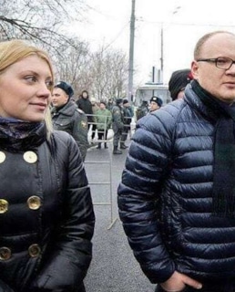 Олег Кашин и Татьяна Суворова