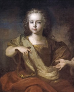 Петр II в детстве