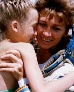 Елена Кондакова с дочерью