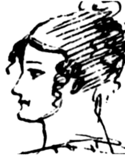 Мария Волконская. Рисунок А.С. Пушкина в черновиках «Кавказского пленника»