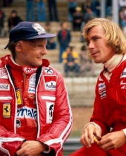 Джеймс Хант и Ники Лауда