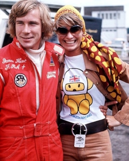 Джеймс Хант и его первая жена Сьюзи Миллер