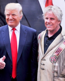 Гэри Бьюзи и Дональд Трамп