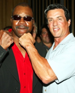 Карл Уэзерс и Сильвестр Сталлоне