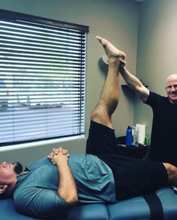 Фрэнк Мир на разминке