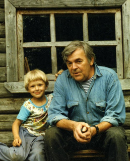 Юрий Коваль с сыном Алексеем