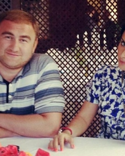 Рауф Арашуков и Тина Канделаки