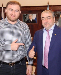 Рауф Арашуков и Хамзет Джумаев