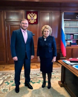Рауф Арашуков и Валентина Матвиенко