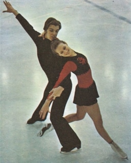 Ирина Моисеева и Андрей Миненков на льду