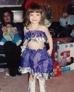 Пейдж Спара в детстве