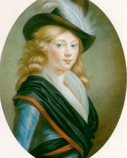 Елизавета Алексеевна в юности