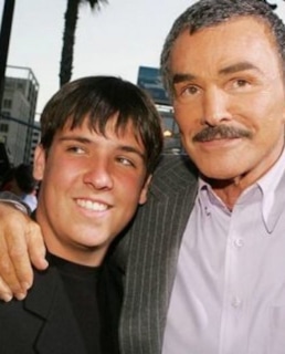 Берт Рейнольдс и его сын Квинтон