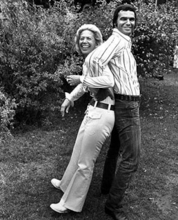 Берт Рейнольдс и Дина Шор