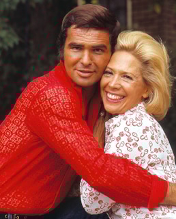 Берт Рейнольдс и Дина Шор