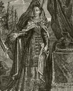 Гравюра Софьи Алексеевны 1685 года. Художник Пьер Боннар