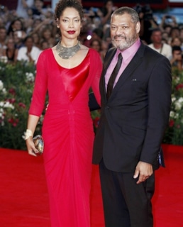 Джина Торрес и Лоуренс Фишборн