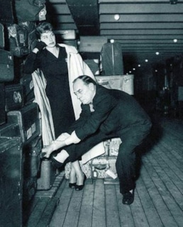 Бастер Китон и Элеанор Китон