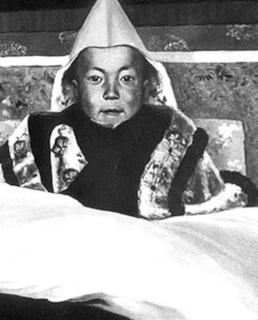 Далай-лама XIV в детстве