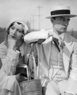 Бастер Китон и Джоана Пирс