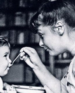 Ольга Бган с сыном Евгением