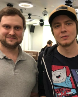 Дмитрий Куплинов и Коля Пиксель