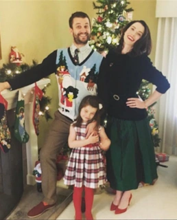 Бриджит Риган с семьей