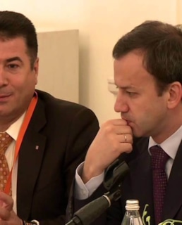 Азад Бабаев и Аркадий Дворкович