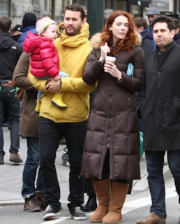 Бриджит Риган с мужем и дочерью