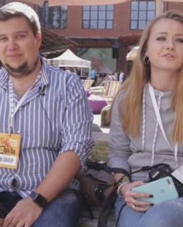 Олег Брейн и Даша Рейн