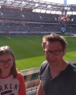 Ростислав Бершауэр с дочерью