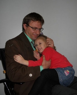 Ростислав Бершауэр с дочерью