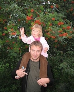 Ростислав Бершауэр с дочерью
