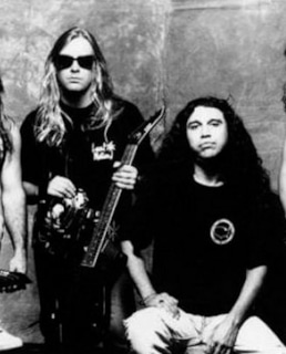 Группа Slayer в 1989 году