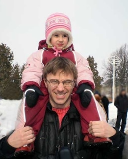 Ростислав Бершауэр с дочерью