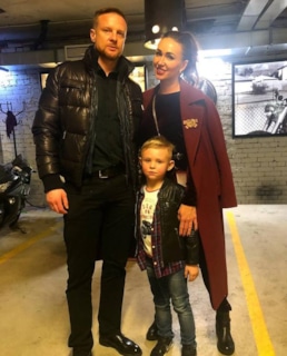 Екатерина Малафеева и Вячеслав Малафеев с сыном