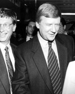 Анатолий Чубайс и Билл Гейтс