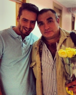 Импресарио Валерий Сехпосов и Сергей Векслер