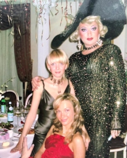 Ксения Мерц в молодости, Ксения Петрова и Заза Наполи