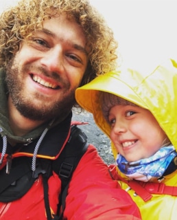 Илья Варламов и его дочь Елена