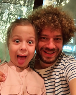 Илья Варламов и его дочь Елена