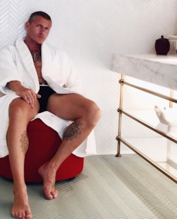 Торс и тату Алекса Малиновского