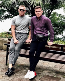 Алекс Малиновский и его брат-близнец