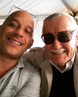 Вин Дизель и Стэн Ли