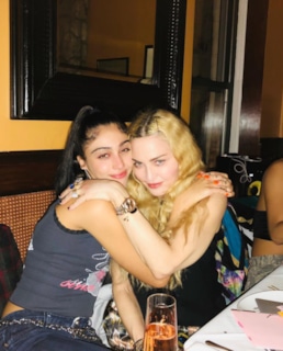 Мадонна и ее дочь Лурдес