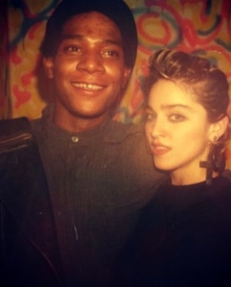 Мадонна и Жан-Мишель Баския