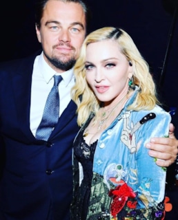 Мадонна и Леонардо Ди Каприо